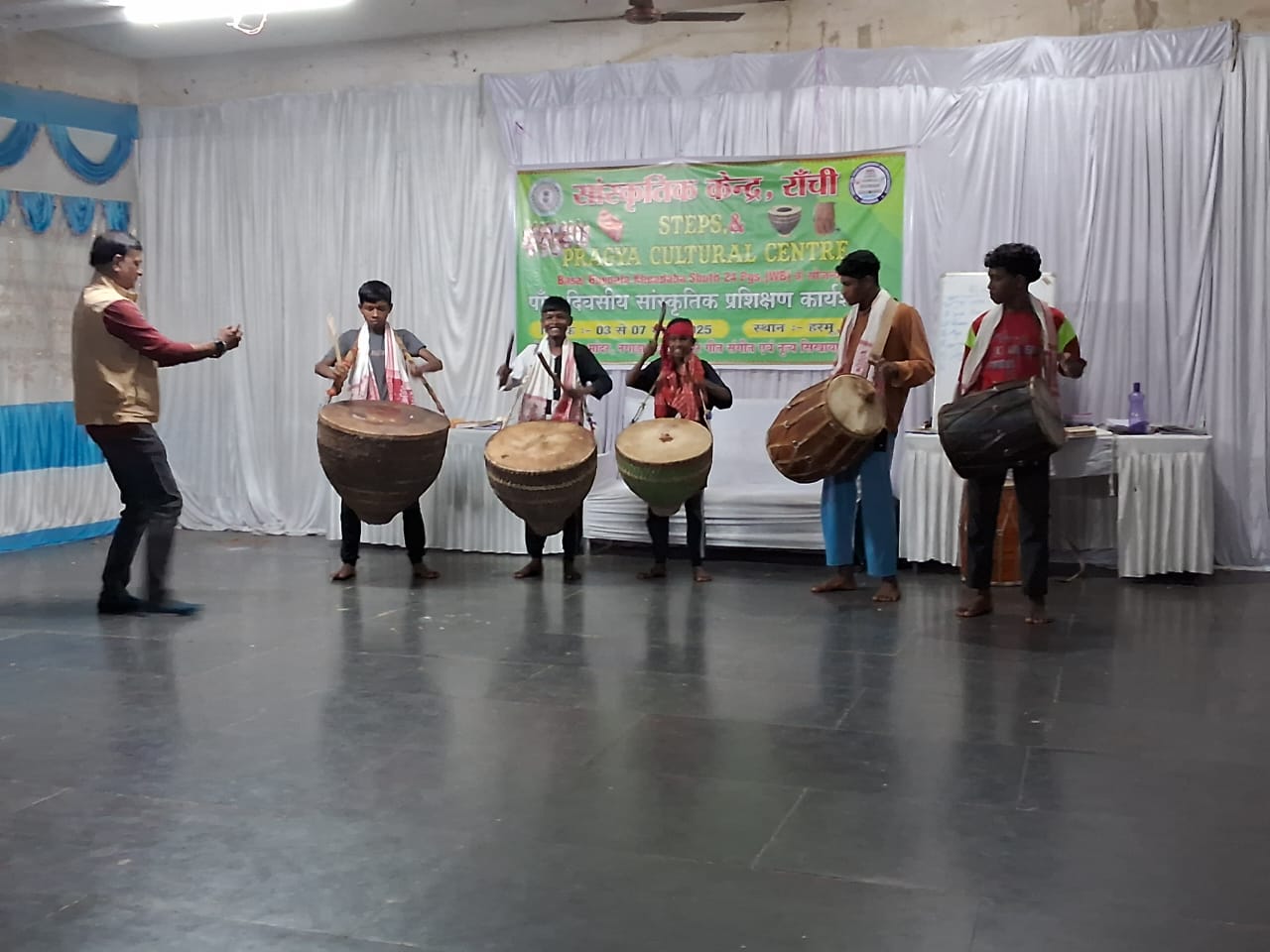 Rythm Workshop at Ranchi under mentorship of Shukram Pahan